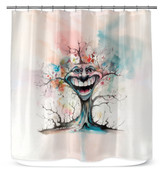 Cello's Captivating Cascades Shower Curtain